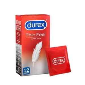 Durex Thin Feel Ultra Thin Condoms - 12 Pack